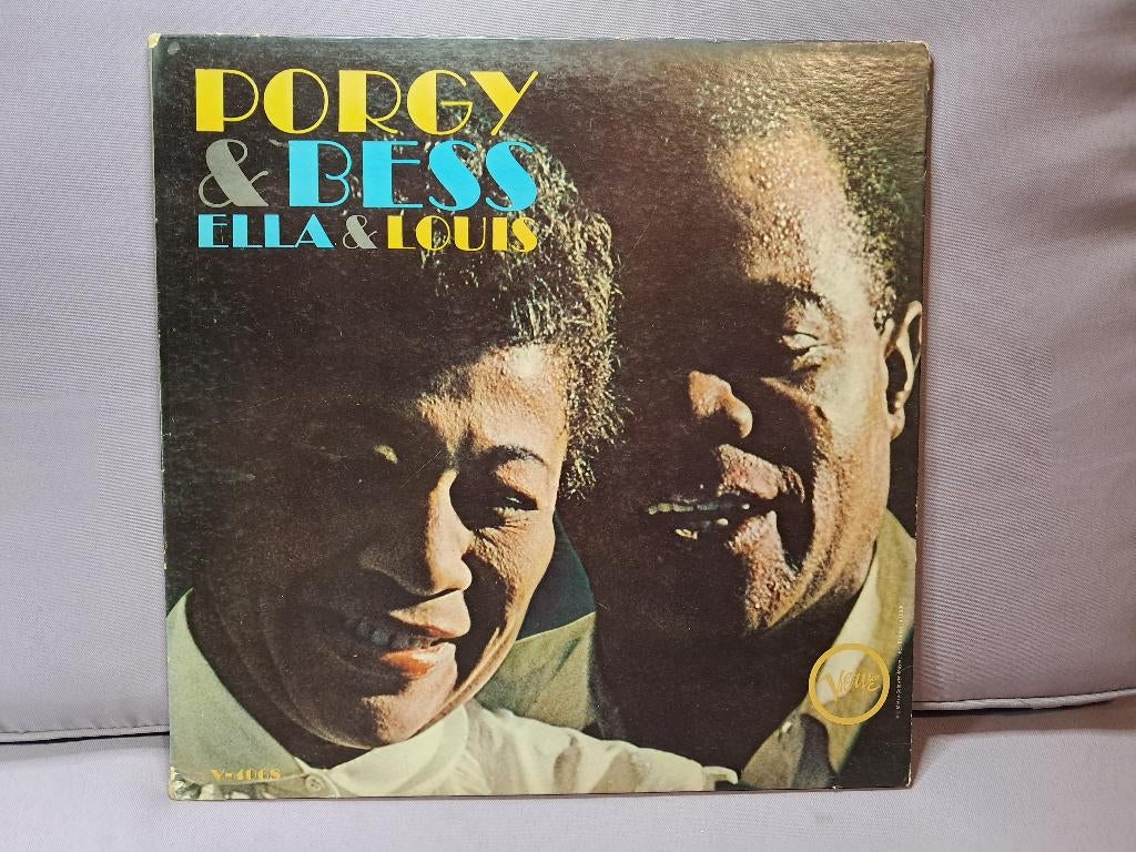 lp. jazz stage. ella & louis. porgy & bess. vg+/ex, Ophalen of Verzenden, Gebruikt, 12 inch