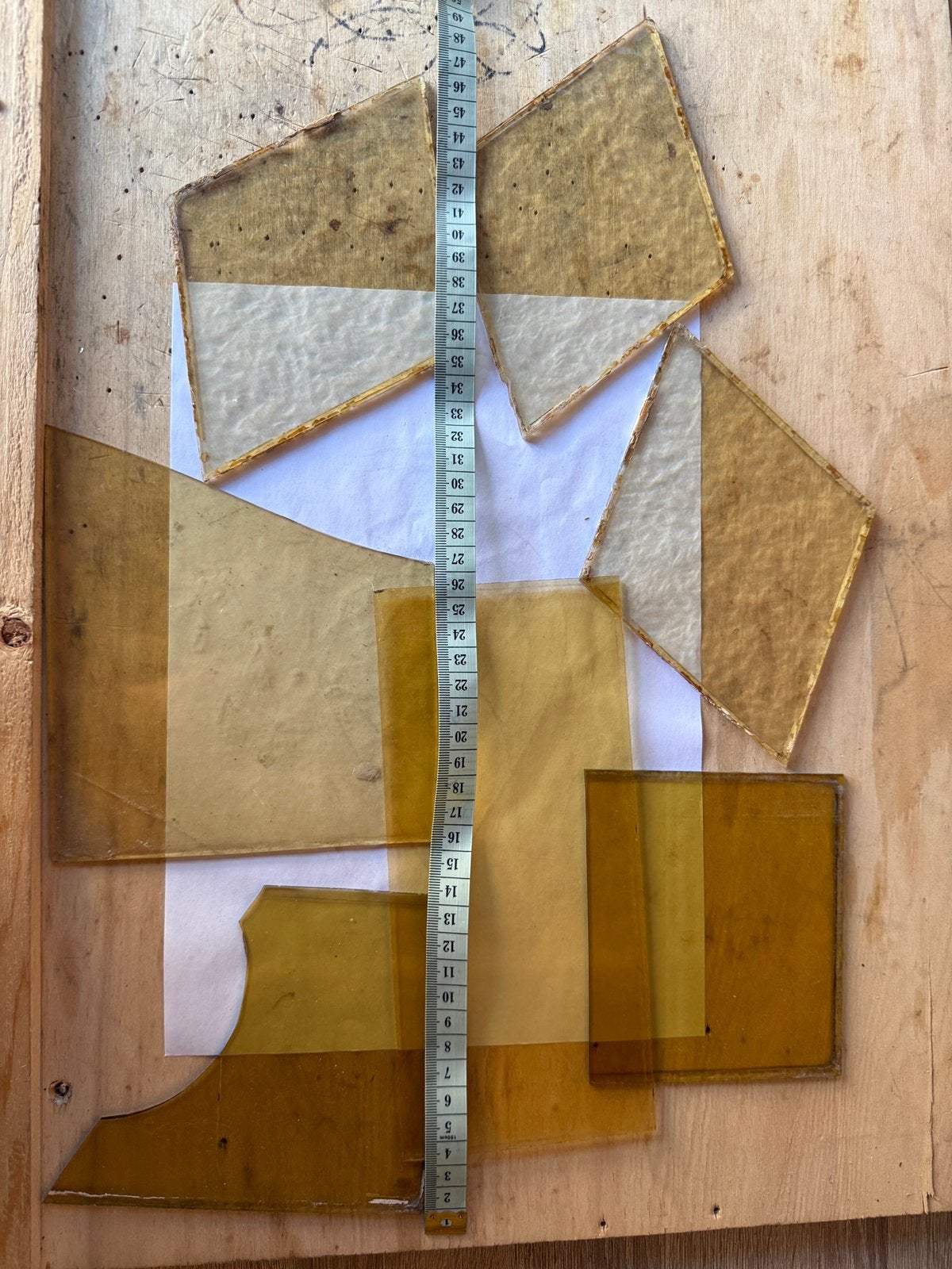 Glas geel, Antiek en Kunst, Ophalen of Verzenden
