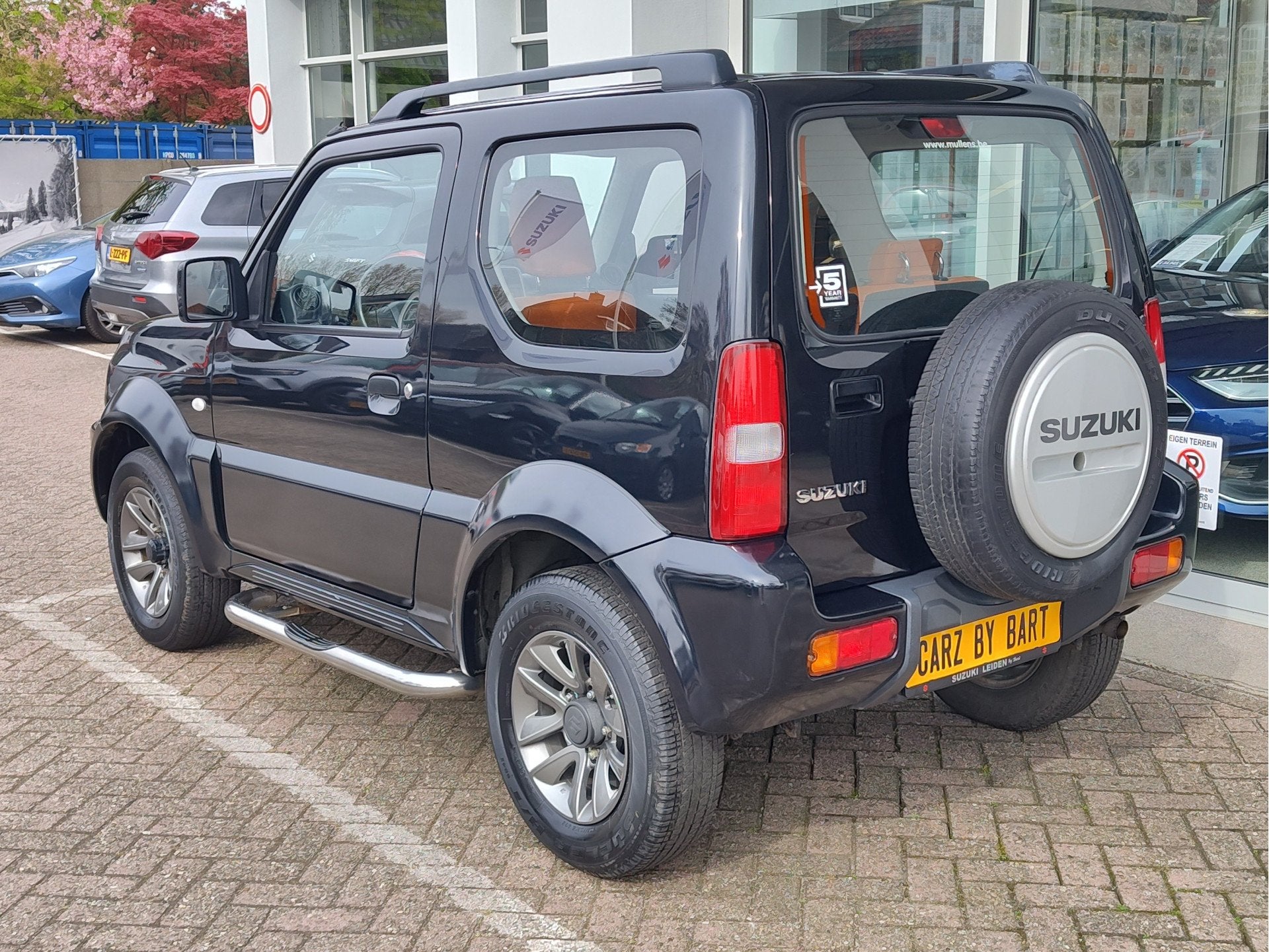 Suzuki Jimny 1.3 EXCLUSIVE AUTOMAAT Cognac leder | Airco | 4, Auto's, Suzuki, Automaat, 12 maanden, 86 pk, Gebruikt