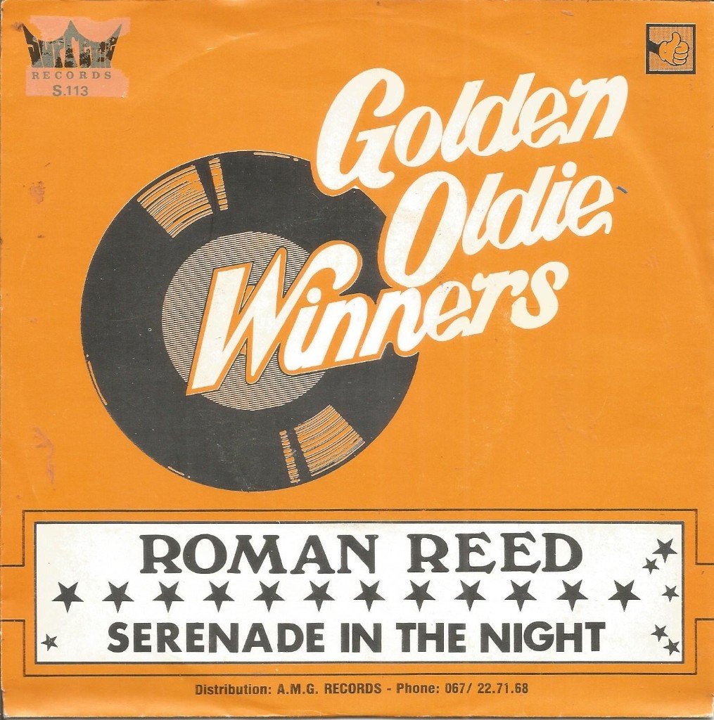 Roman Reed – Serenade In The Night (1982), 7 inch, Ophalen of Verzenden, Zo goed als nieuw, Pop
