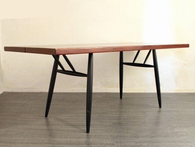 Ilmari Tapiovaara fifties Pirkka design table for ASKO, Gebruikt, -, -, -