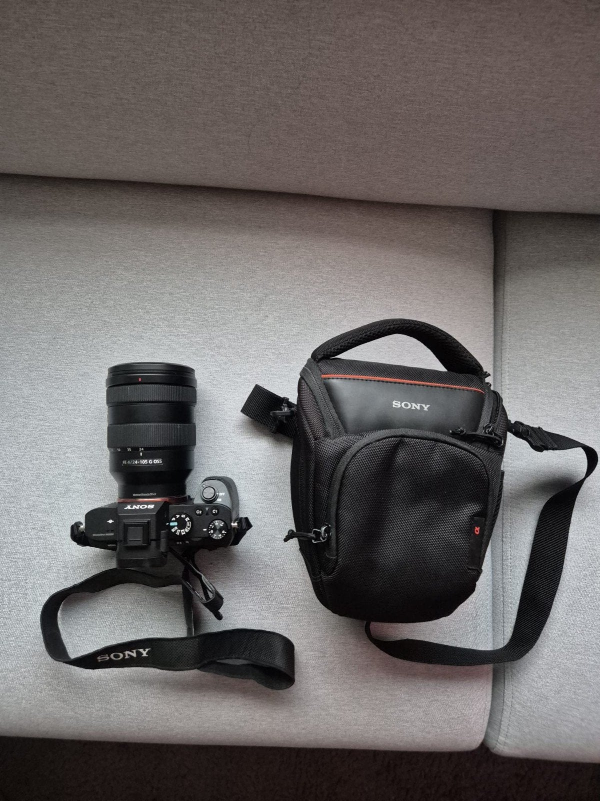 Sony A7 II + Sony FE 24-105mm F4 G, Ophalen, Zo goed als nieuw, Sony, Geen optische zoom