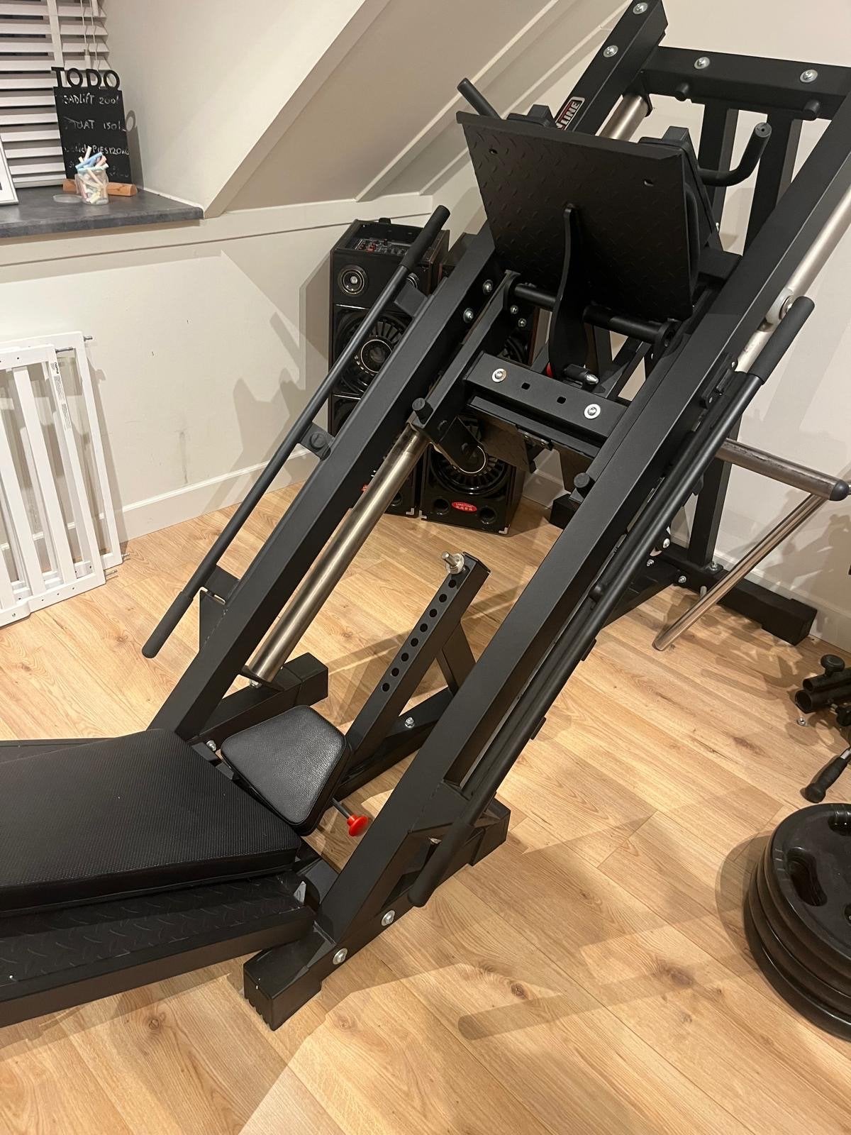 Barbarian Line Leg Press / Hack Squat (voormalig ATX), Barbarian line, Ophalen of Verzenden, Zo goed als nieuw, Barbarian line