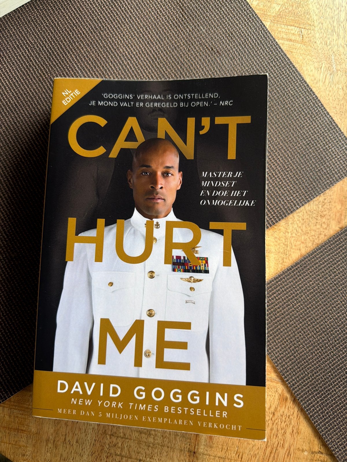 Can't Hurt Me - David Goggins (NL editie), Ophalen of Verzenden, Zo goed als nieuw, Nederland