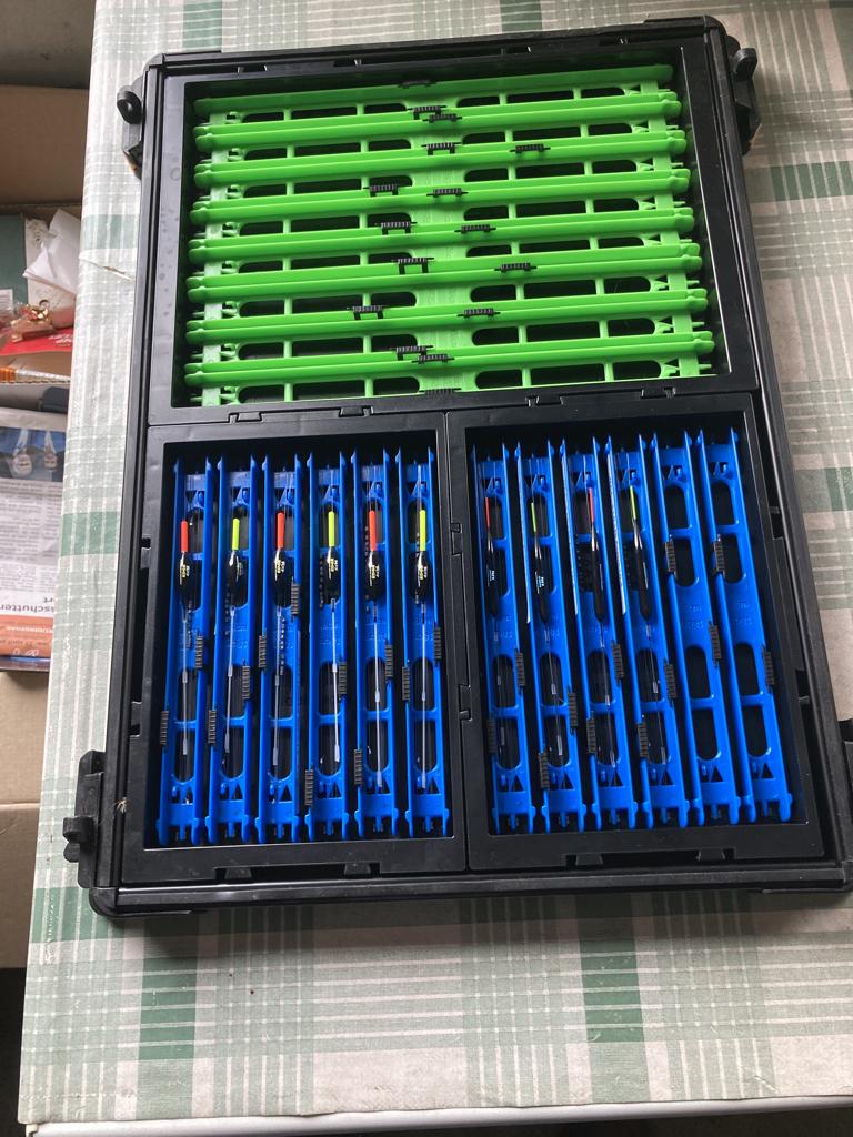 Te Koop PRESTON Dobber Lade met plankjes en dobbers, Ophalen of Verzenden, Nieuw, Dobber of Lood