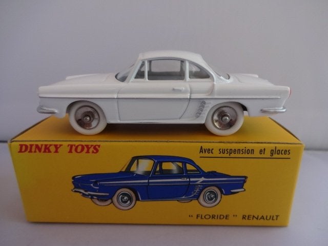 Renault Floride wit nr: 543 van Dinky Toys schaal 1:43, Hobby en Vrije tijd, Modelauto's | 1:43, Ophalen of Verzenden, Nieuw, Auto