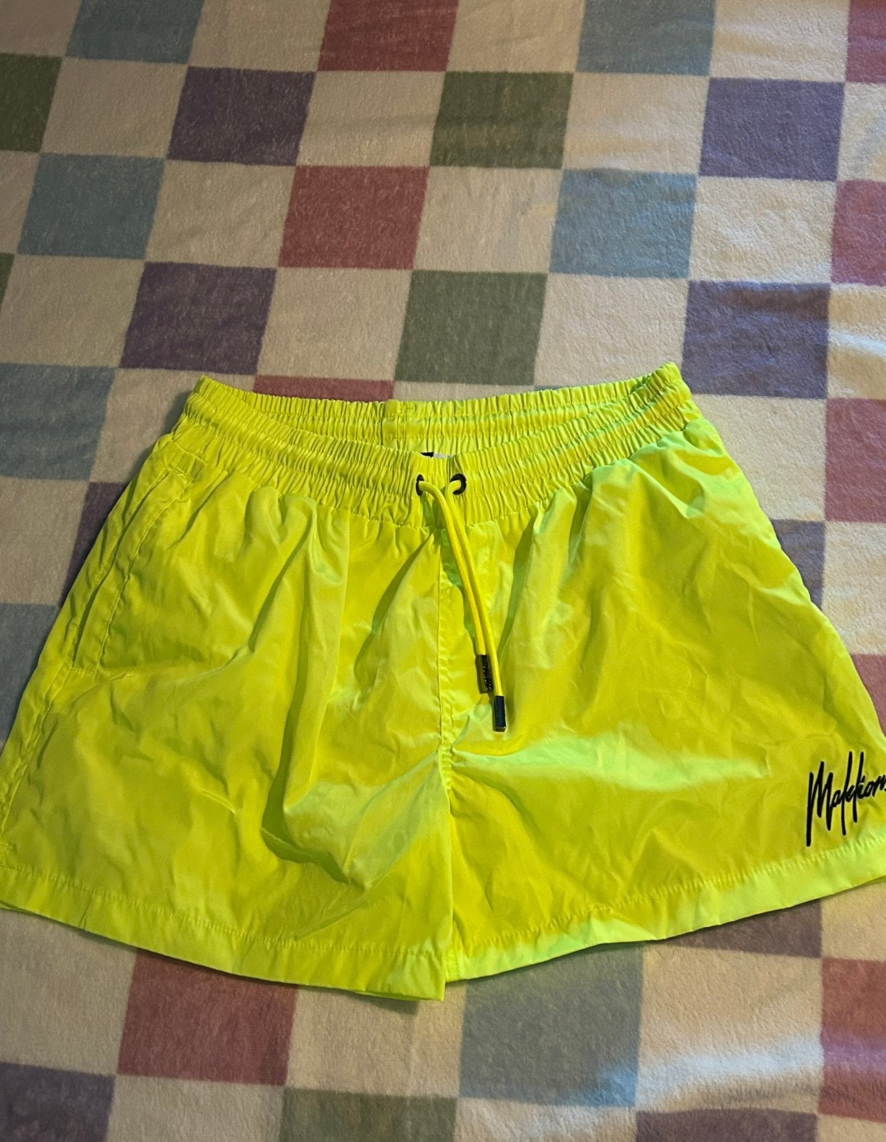 Malelions heren zwembroek neon geel, maat XL, Kleding | Heren, Ophalen of Verzenden, Maat 56/58 (XL), Geel