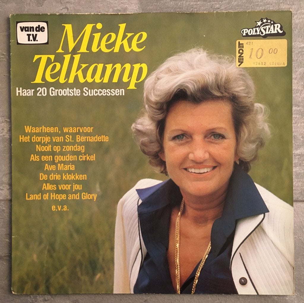 Mieke Telkamp - Haar 20 Grootste Successen LP, LP, Ophalen of Verzenden, Zo goed als nieuw, Pop