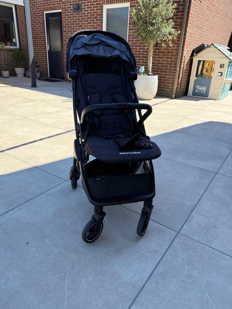 Easywalker Jackey buggy - Zwart, Ophalen, Gebruikt, Kinderwagen, Overige merken