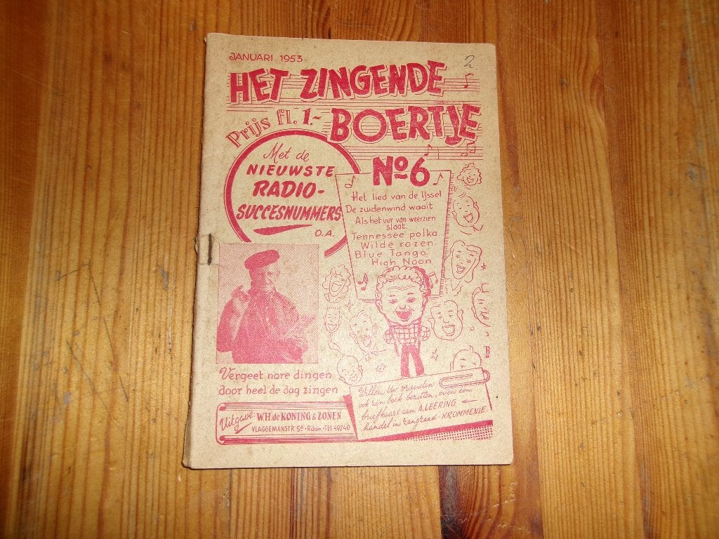 Het zingende Boertje 5x, Ophalen of Verzenden, Gelezen, Genre of Stijl