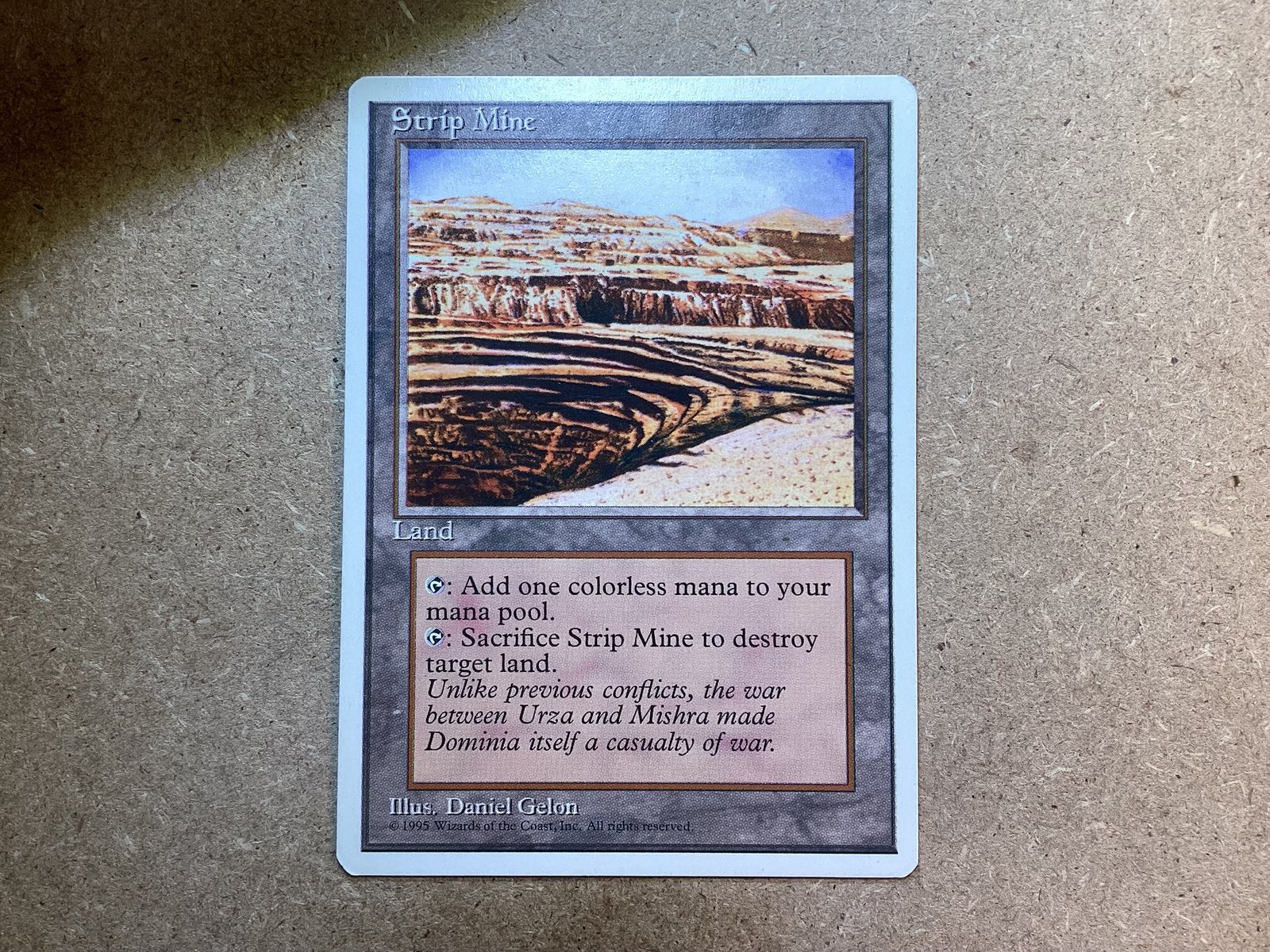 1x Strip Mine (Excellent), Ophalen of Verzenden, Zo goed als nieuw, Losse kaart