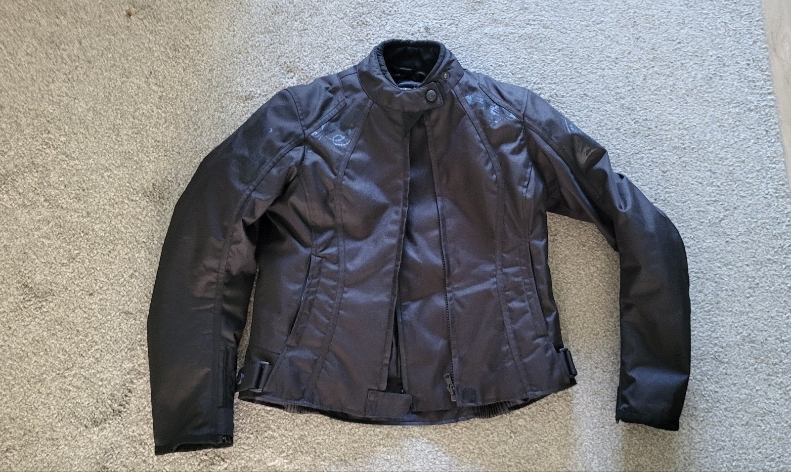 TRV Motorjas Dames - Zwart, Maat L NIEUW, Motoren, Jas | textiel, Ophalen of Verzenden, Nieuw zonder kaartje, Dames