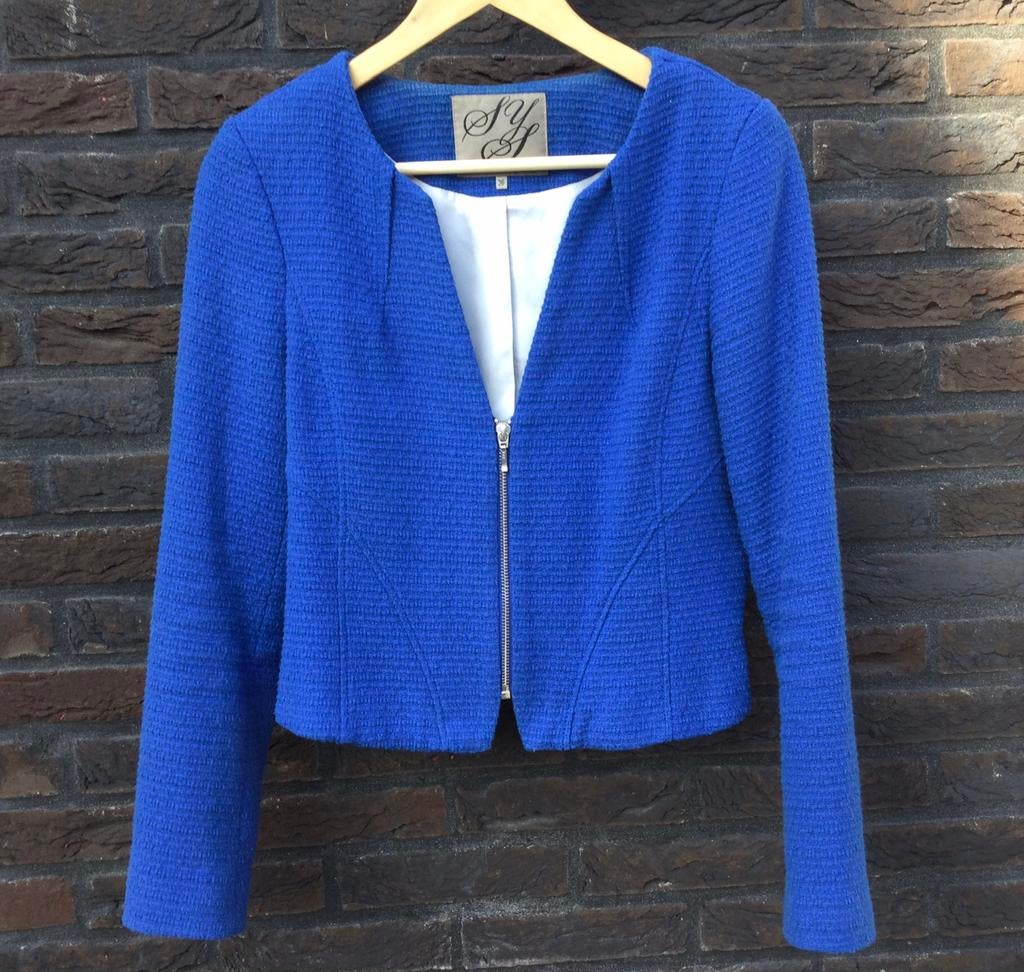 Jasje blauw maat 36 Steps, Kleding | Dames, Blauw, Ophalen of Verzenden, Zo goed als nieuw, Steps
