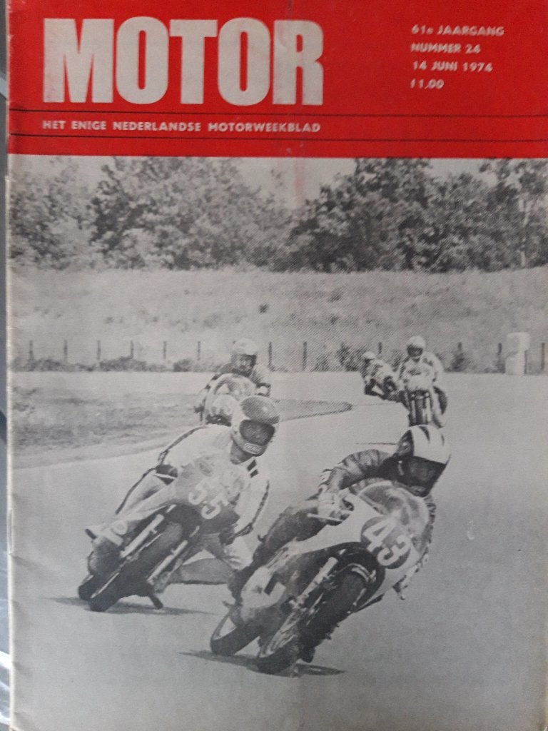 Motor nr 24 1974 o.a. zijspan met variomatic, Gelezen, Algemeen, Daf variomatic, Ophalen of Verzenden