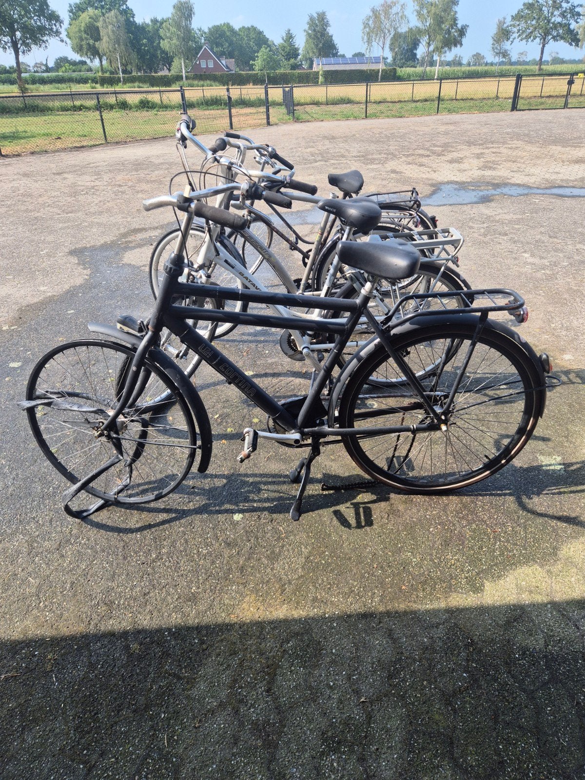 4x fietsen, Ophalen