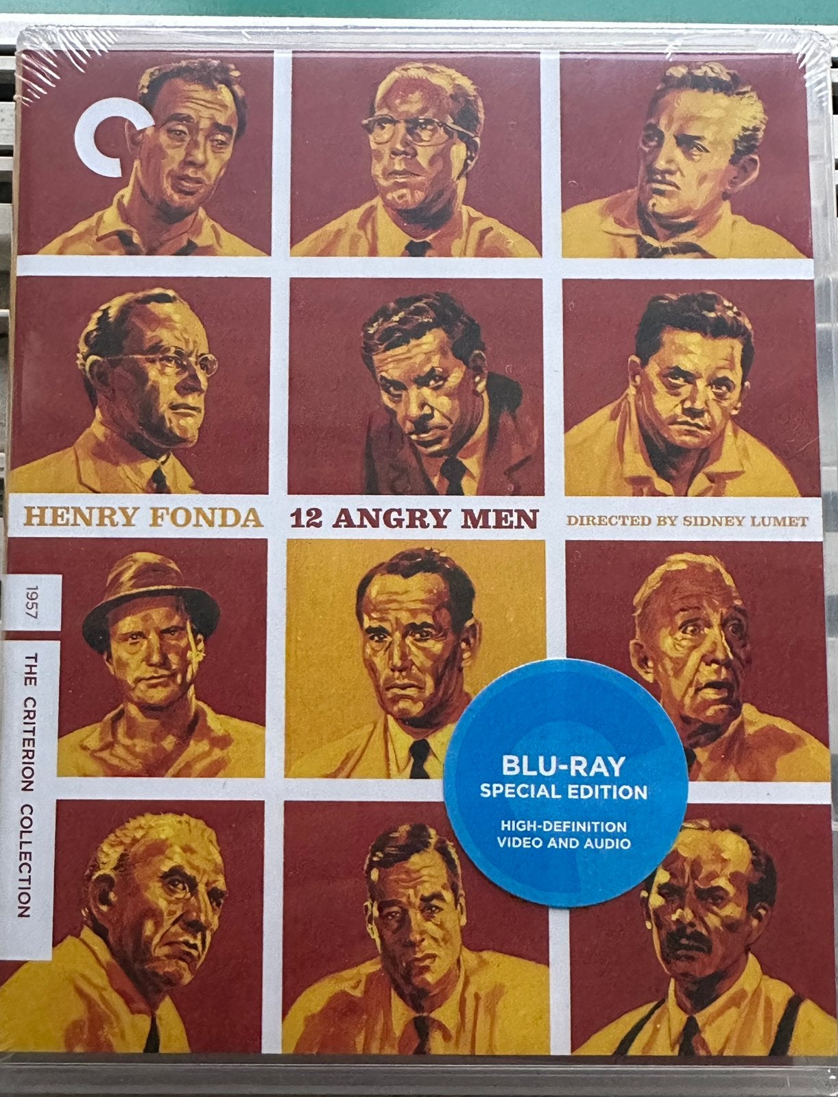 12 Angry Men Blu Ray Criterion Regio A, Ophalen of Verzenden, Nieuw in verpakking