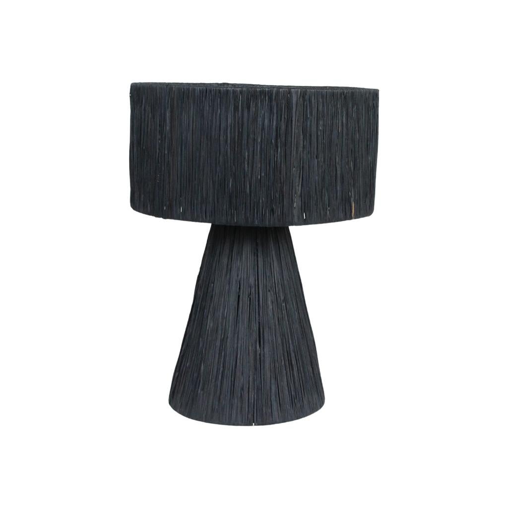 Raw Materials Palmyra Tafellamp naturel Zwart | €139 nu, Raw Materials, Raw Materials, Nieuw, Ophalen of Verzenden