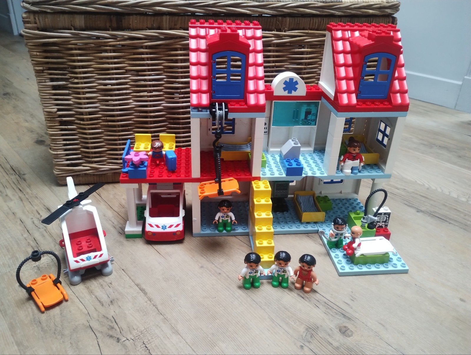 Grote Duplo ziekenhuis 5795, Ophalen, Gebruikt, Duplo, Complete set