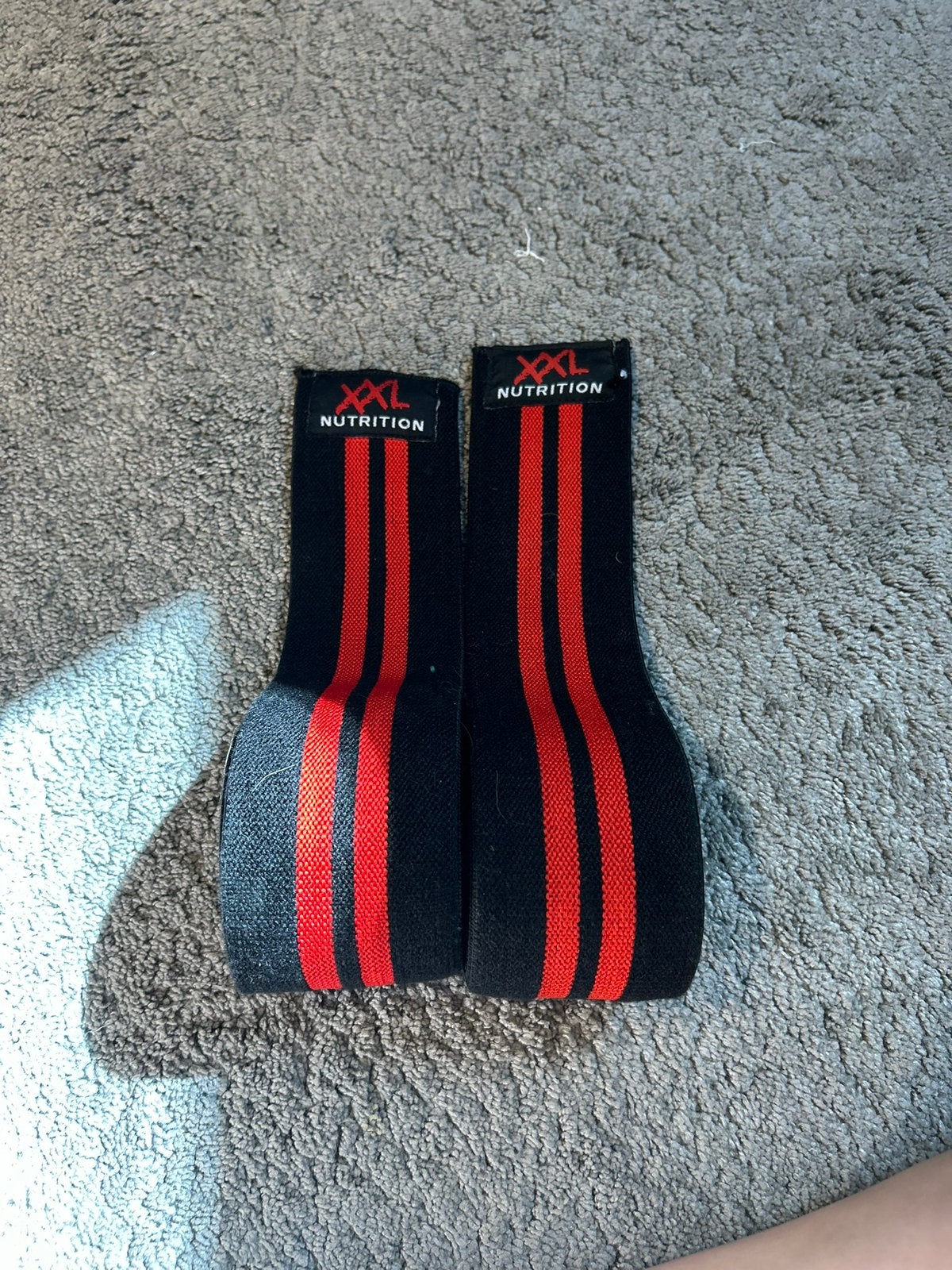 Knee wraps XXL nutrition, Ophalen of Verzenden, Zo goed als nieuw, Overige