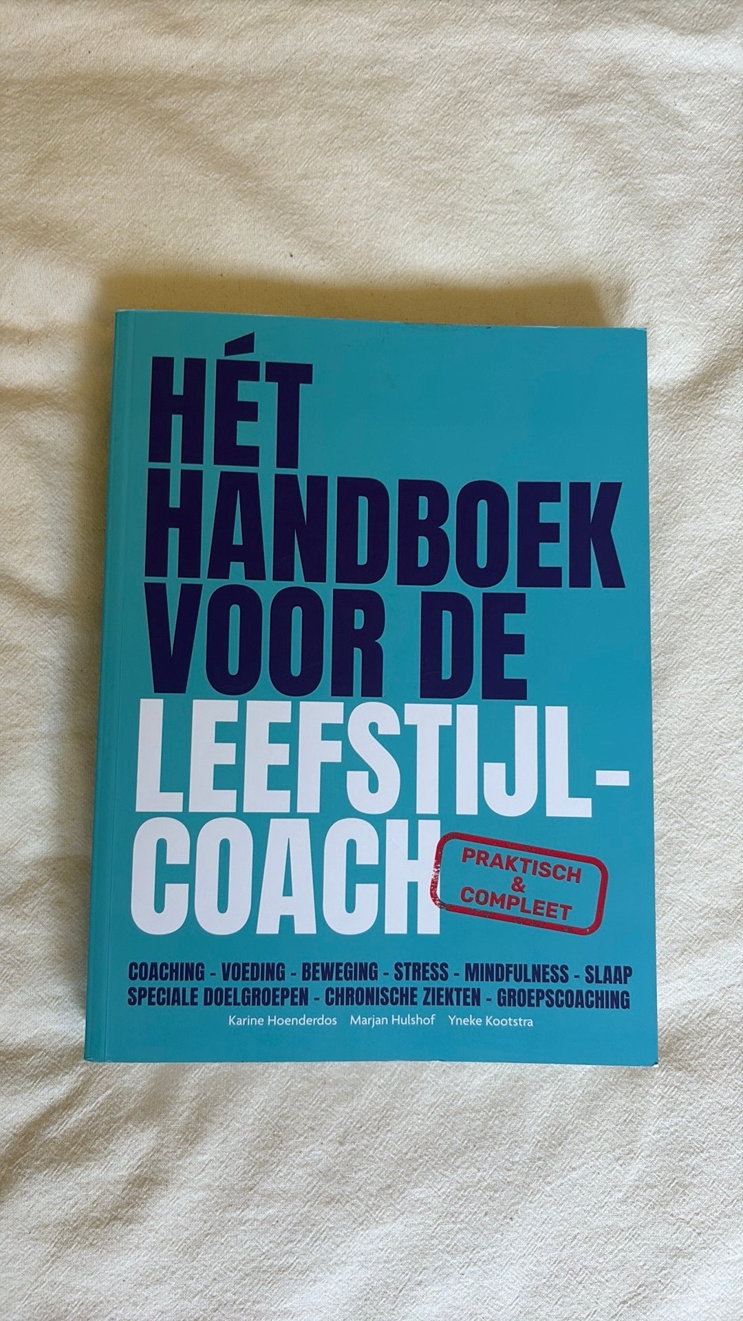 Het handboek voor de leefstijlcoach, Ophalen of Verzenden, Zo goed als nieuw