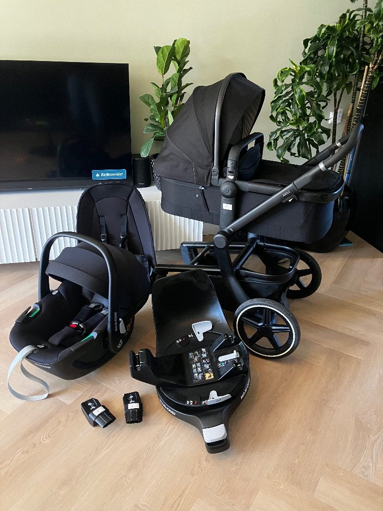 Joolz D 3-in-1, maxicosi, isofix base 360, Ophalen, Zo goed als nieuw, Combiwagen, Overige merken