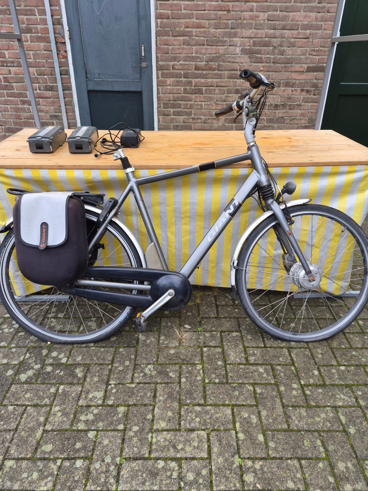Giant Twist Sport CS elektrische fiets met dubbele accu's, Ophalen, Gebruikt, Overige merken
