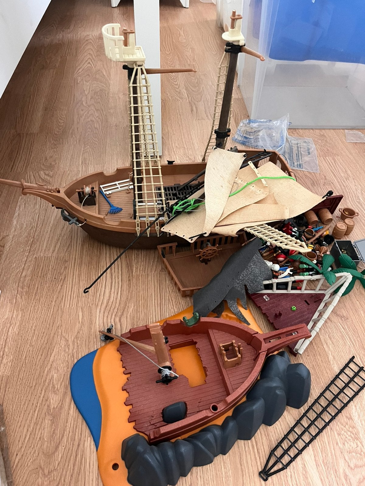 Heel veel playmobil, Ophalen, Gebruikt, Losse onderdelen, Overige typen