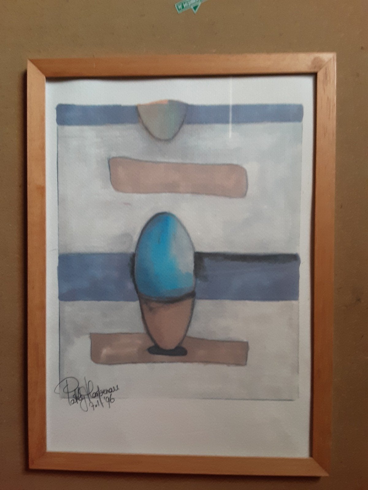 Pattij Harpenau Zeefdrukken, Ingelijst, Ophalen of Verzenden, Abstract, Zeefdruk