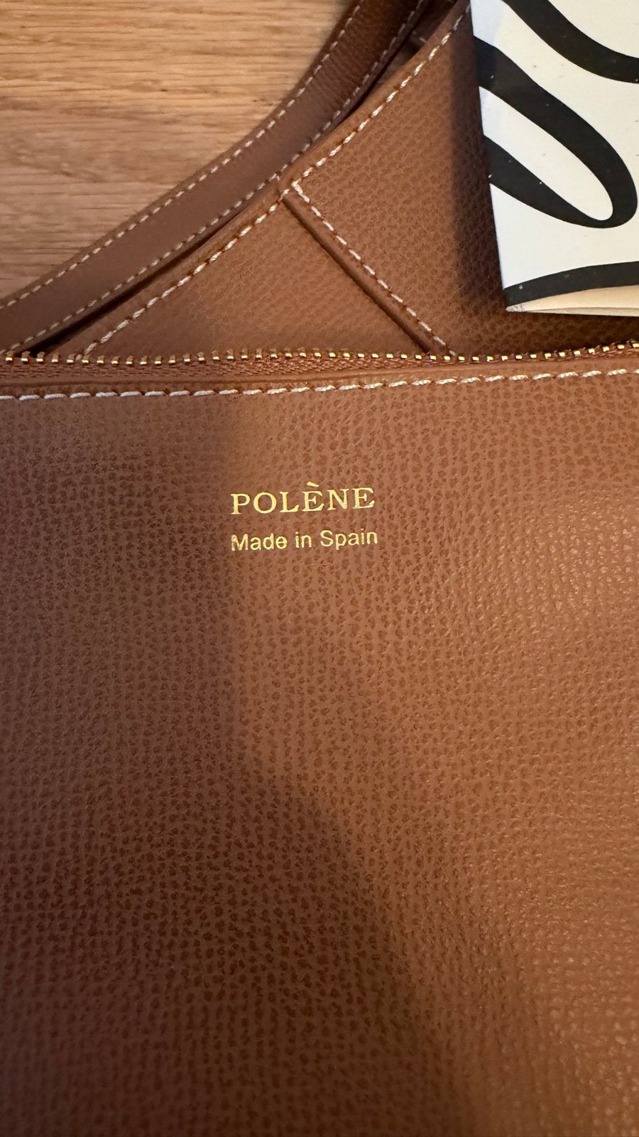 Polène Cyme Mini tas, Verzenden, Nieuw, Bruin, Schoudertasje