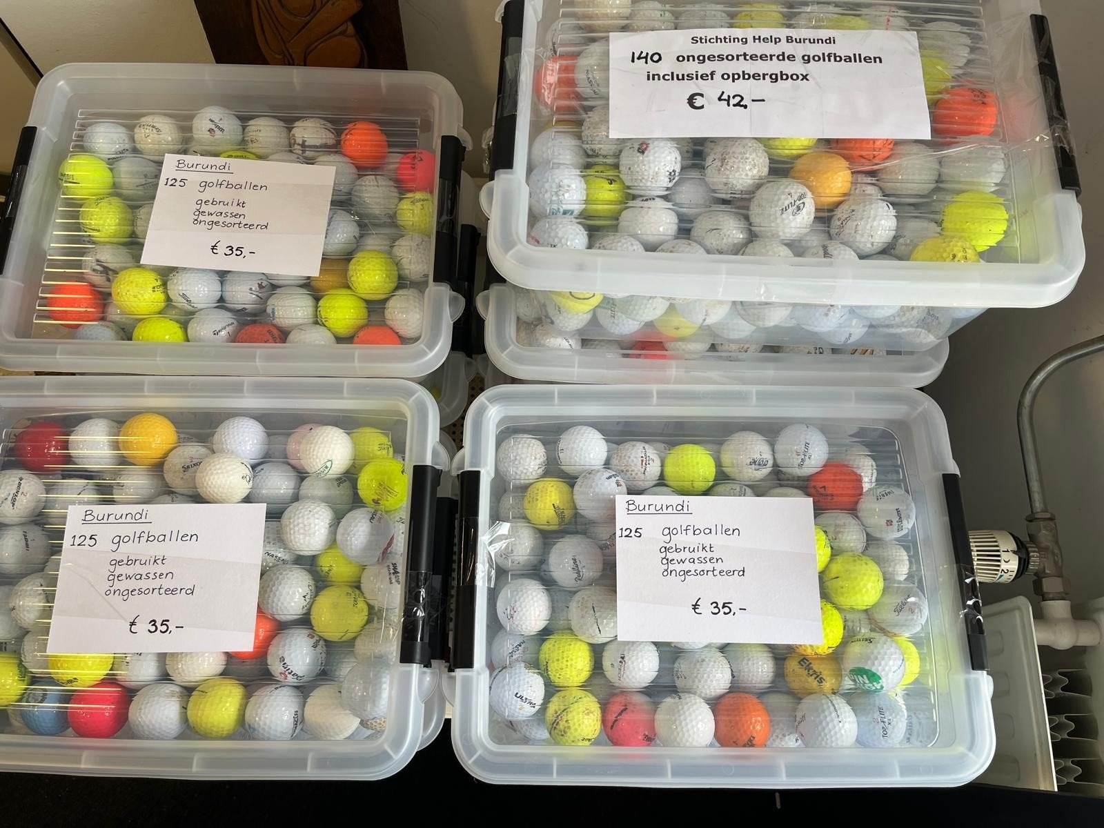 Gebruikte golfballen - diverse hoeveelheden en prijzen, Ophalen, Gebruikt, Bal(len), Overige merken