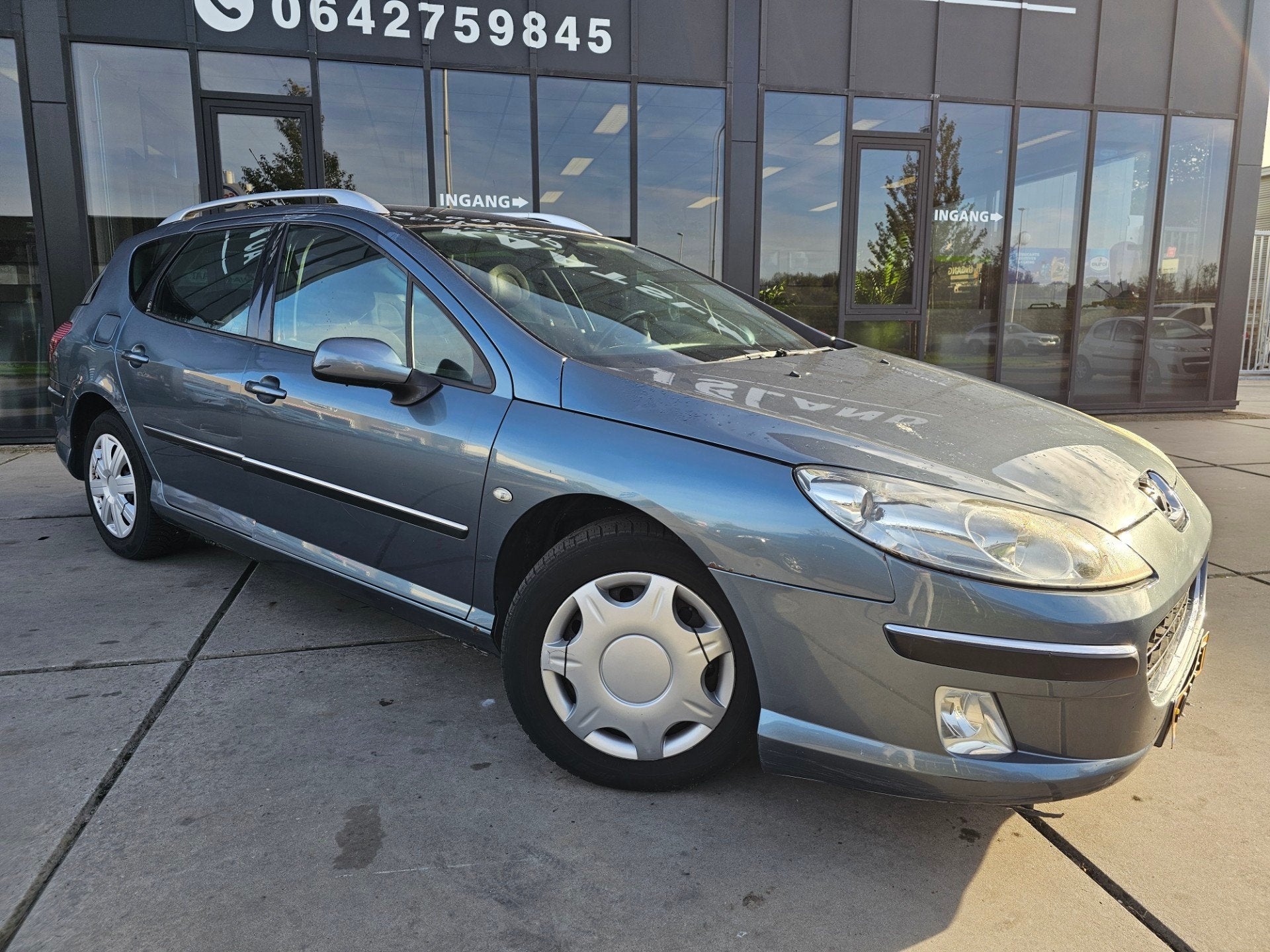 Peugeot 407 SW 2.0-16V XR Pack - Clima - Cruise -, Voorwielaandrijving, Gebruikt, Zwart, 4 cilinders