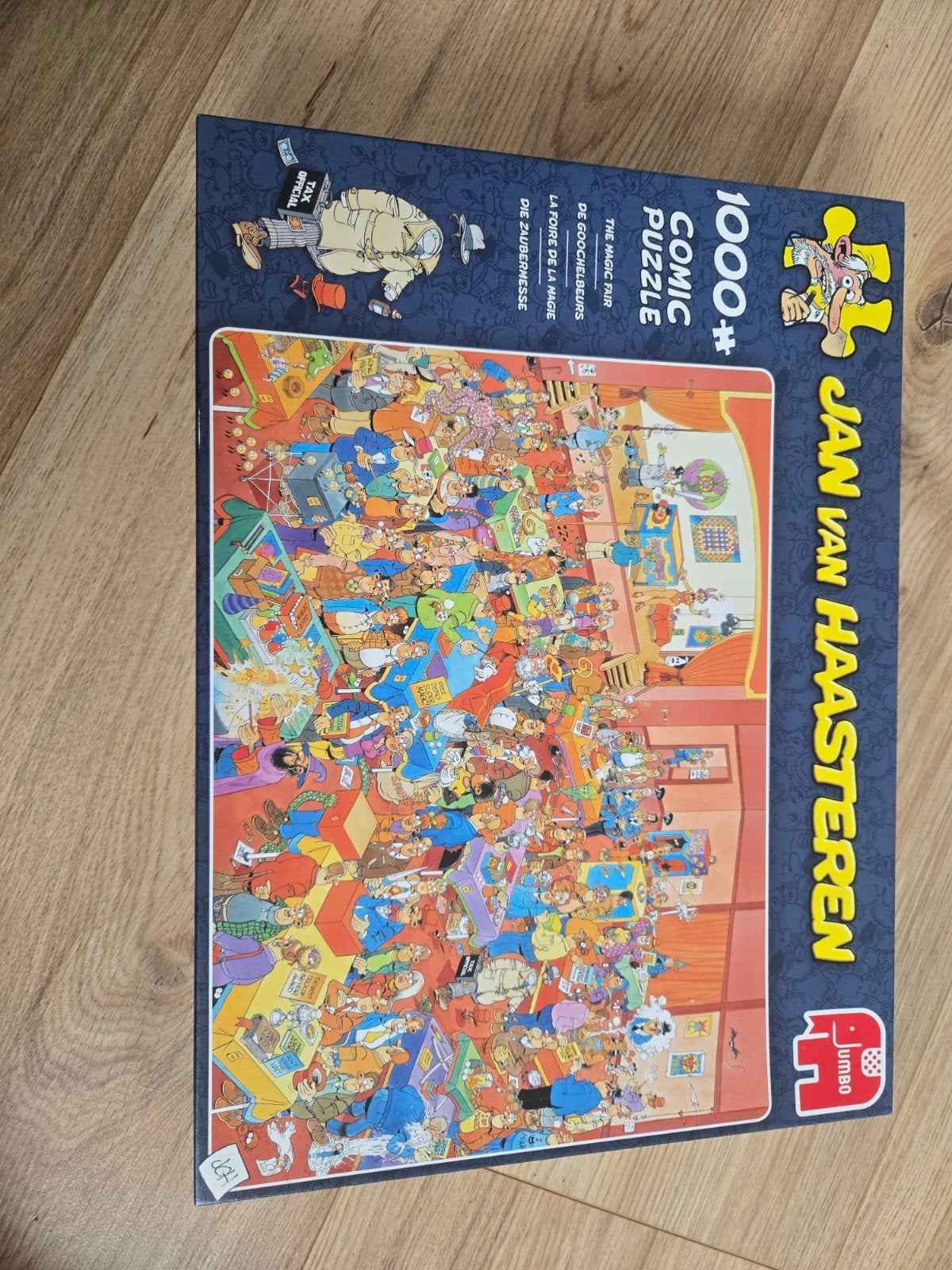 Jan van Haasteren De Goochelbeurs 1000 stukjes, Ophalen, 500 t/m 1500 stukjes, Gebruikt, Legpuzzel