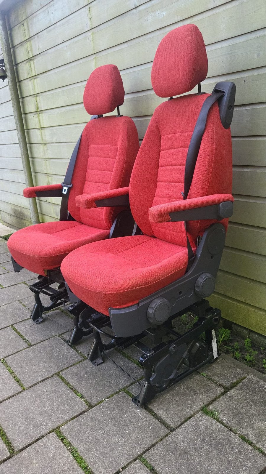 Ducato setje stoelen bestuurder en bijrijdersstoel boxer jum, Ophalen of Verzenden, Gebruikt, Citroën