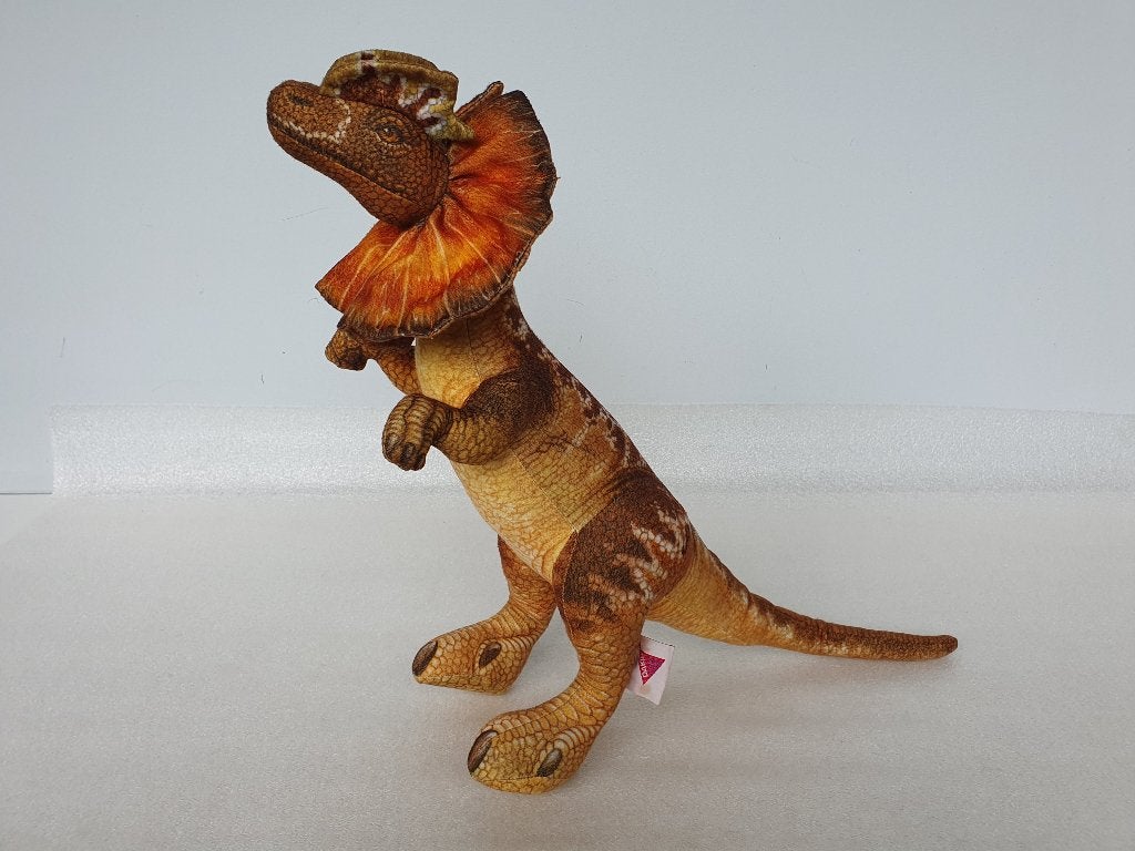 Jurassic Park: knuffel Dilophosaurus (Dakin, Amblin, 1992), Ophalen of Verzenden, Gebruikt, Overige typen