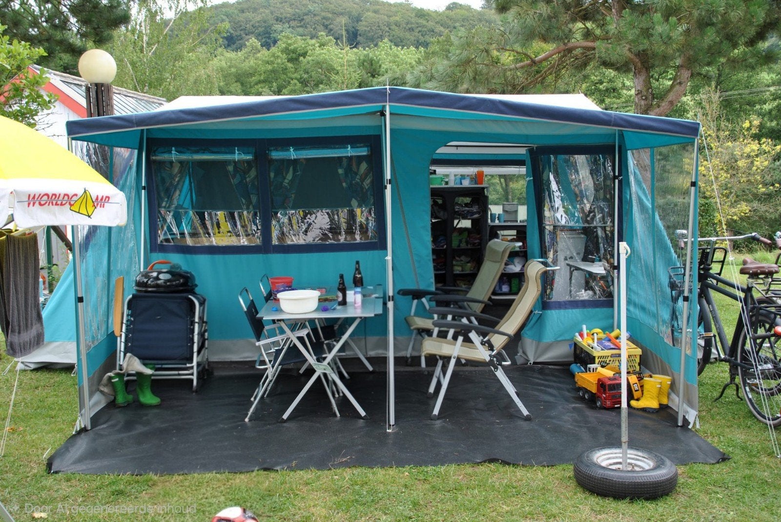 Walker Sunny vouwwagen - volledig vernieuwd in 2011, Caravans en Kamperen, Vouwwagens, Ophalen