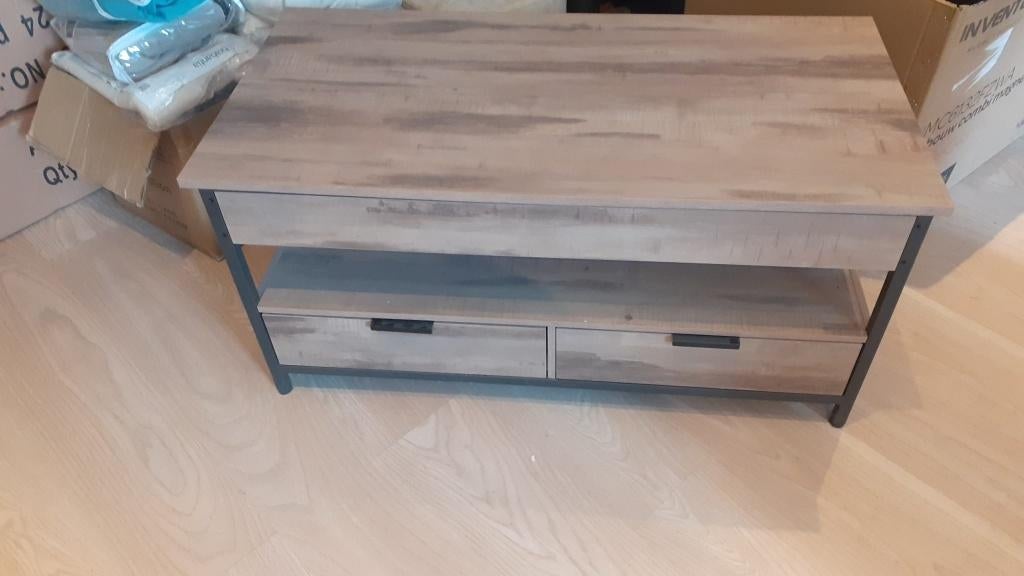 SALONTAFEL NIEUW SHOWMODEL 100 cm x 50 cm x 48 cm, Ophalen, 50 tot 100 cm, Nieuw, 50 tot 100 cm
