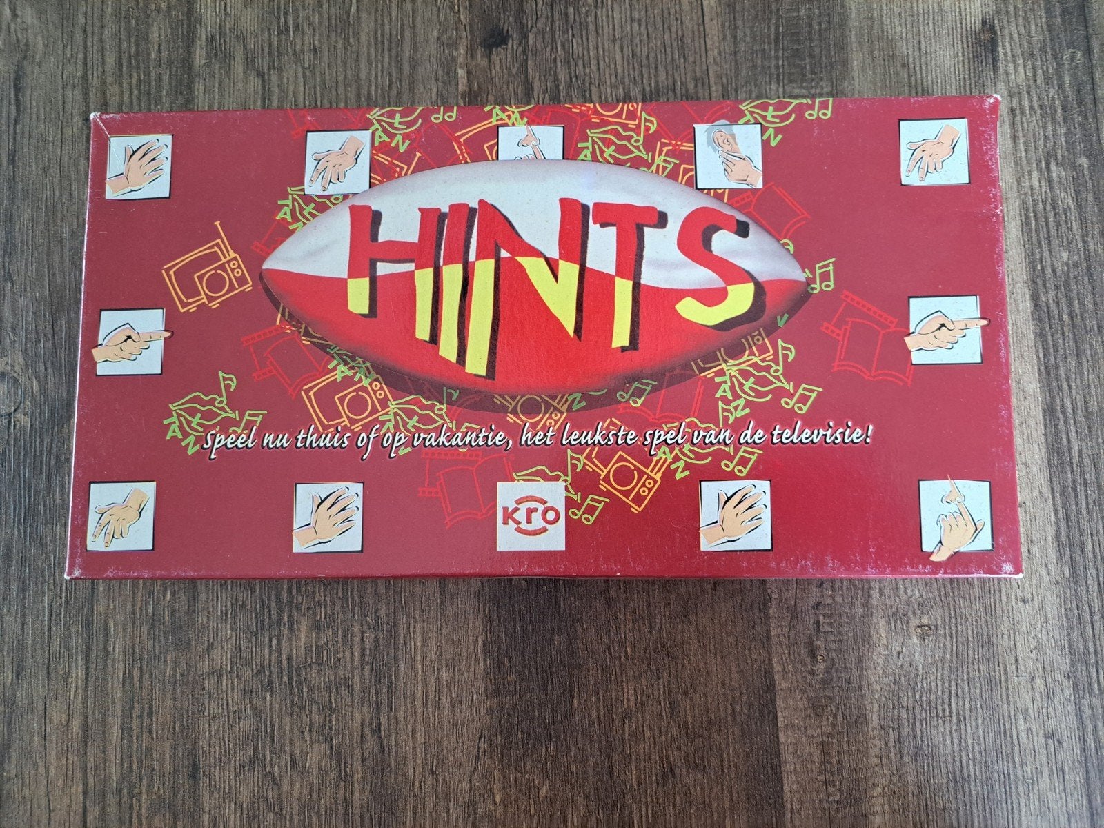 Hints bordspel, Ophalen, Gebruikt