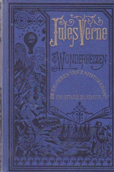 Jules Verne Wonderreizen - Stille Zuidzee, Ophalen of Verzenden, Zo goed als nieuw, Jules Verne