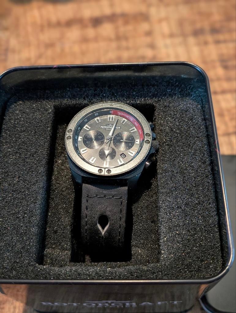 Aeromeister Horloge - Zo goed als nieuw, Sieraden, Tassen en Uiterlijk, Horloges | Heren, Ophalen of Verzenden