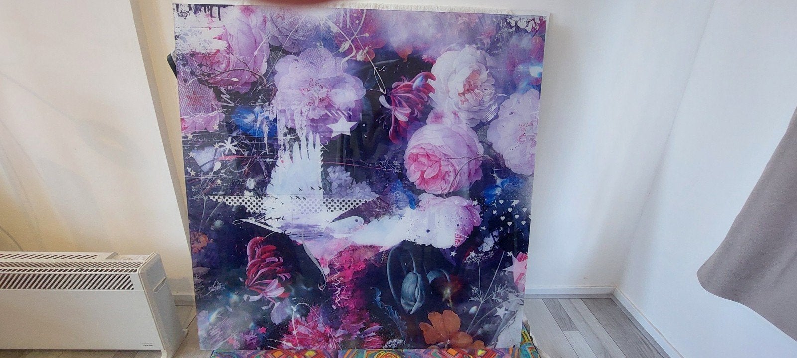 Cobra Art Plexiglas Schilderij Teis Alberts + Certificaat, Ophalen, Kunststof, Print, Echtheidscertificaat