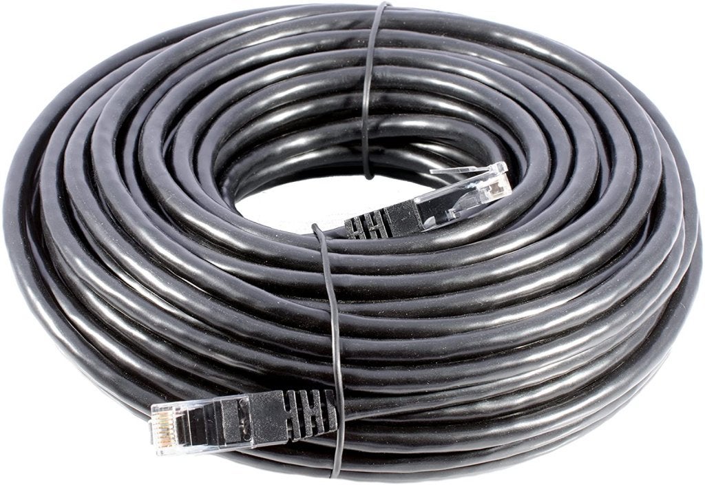 *NIEUW* NetApp CAT6 RJ45 Ethernet Cable 20m Zwart NEW, Niet ingevuld, Niet ingevuld, Niet ingevuld