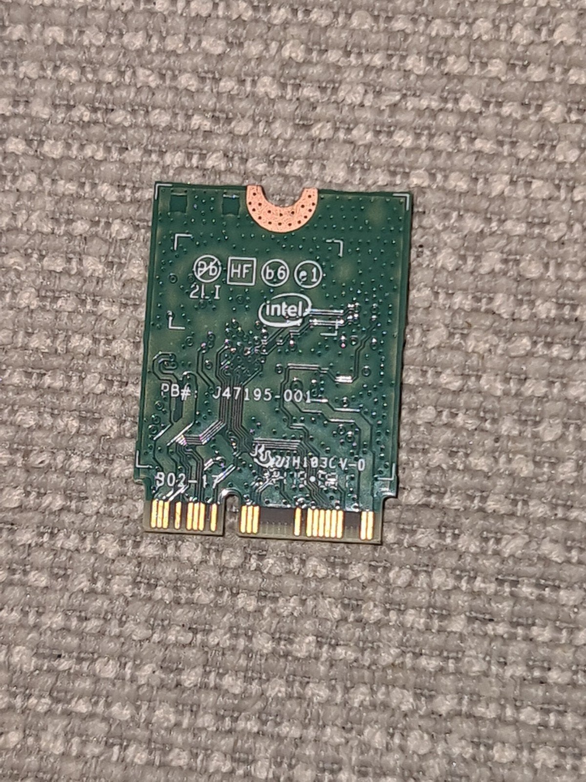 Intel 9560NGW M.2 WiFi Bluetooth Kaart, Computers en Software, Ophalen of Verzenden, Nieuw, Intern, Intel