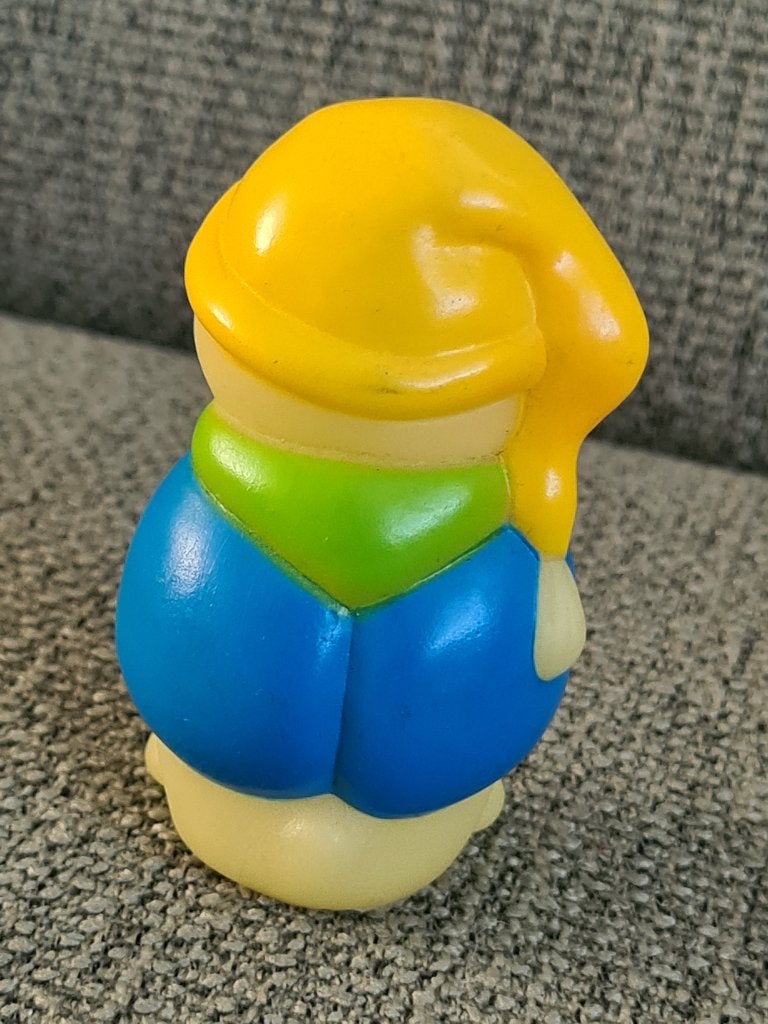 Glo friends worm glow in the dark vintage poppetje playskool, Gebruikt, Playskool hasbro, Ophalen of Verzenden, Nvt