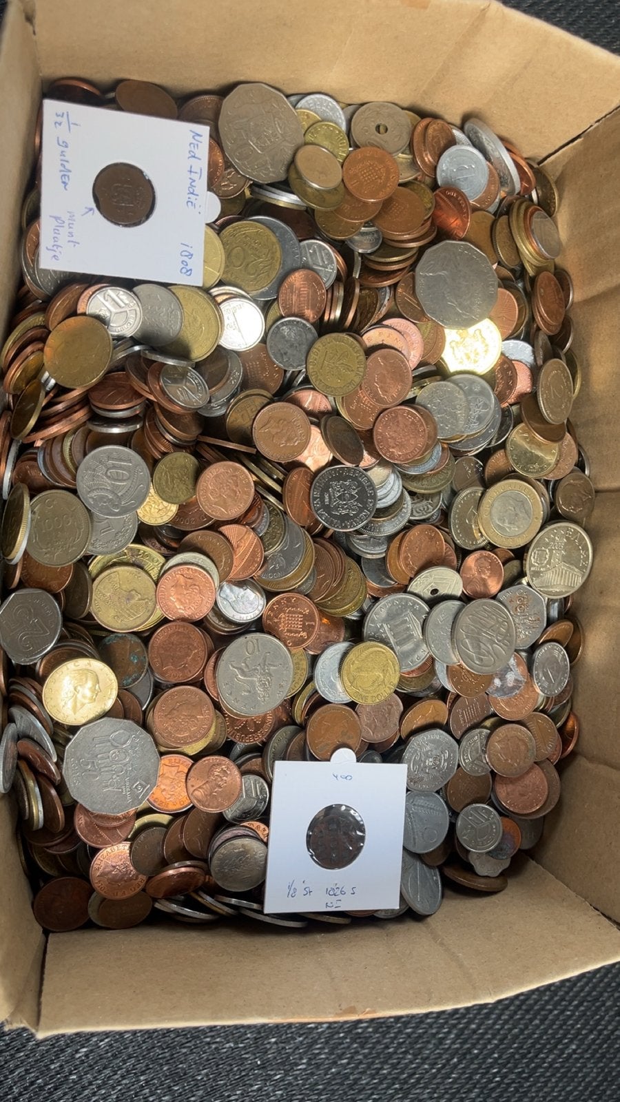 Grote partij diverse munten (1-23kg mogelijk), Ophalen of Verzenden, Overige landen, Losse munt