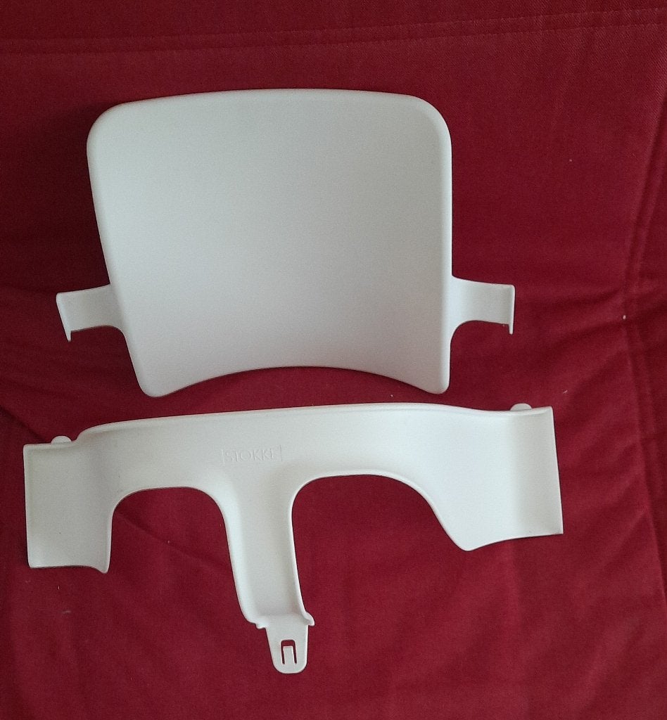 Stokke babyset WIT nieuwste model, Ophalen of Verzenden, Zo goed als nieuw, Meegroeistoel, Stoelverkleiner