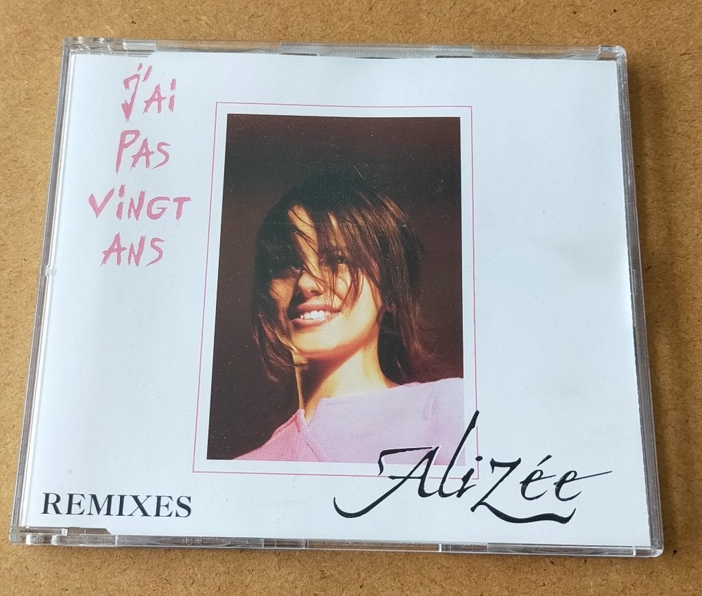 Alizee - J'Ai Pas Vingt Ans Remixes CD Single 2003 4trk, Cd's en Dvd's, Ophalen of Verzenden, Zo goed als nieuw, Pop