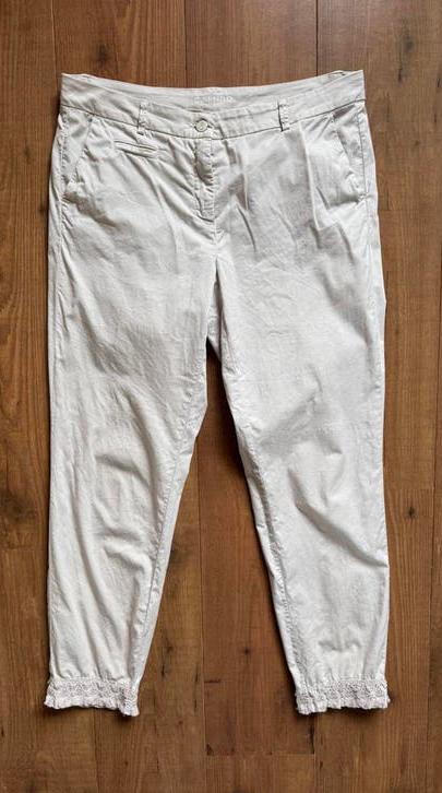 CAMBIO zandkleurige broek Stella maat 40/42 zgan, Maat 38/40 (M), Beige, Ophalen of Verzenden, Zo goed als nieuw