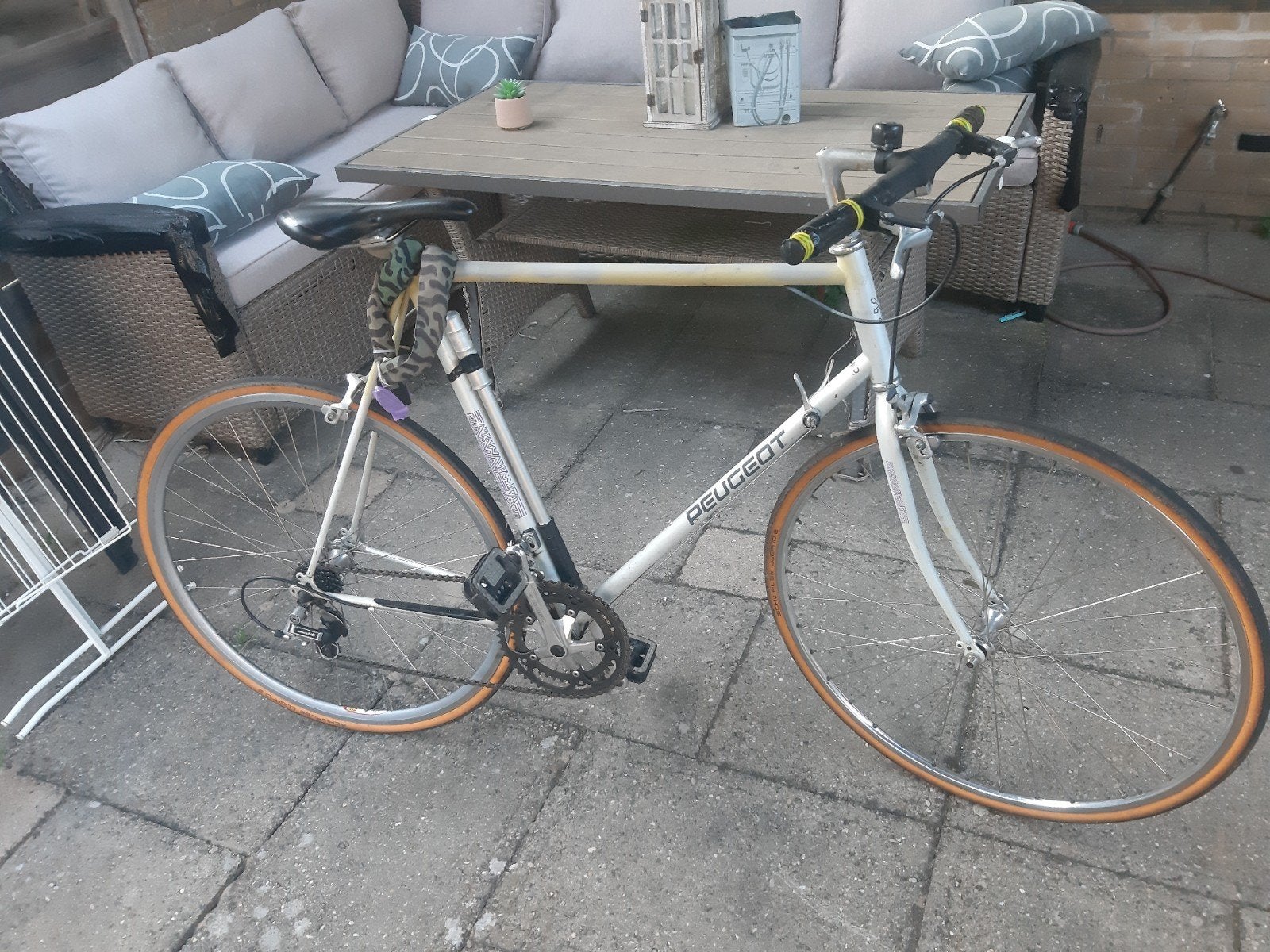 reisfiets te koop €35, Ophalen of Verzenden, Gebruikt, 10 tot 15 versnellingen, Overige merken