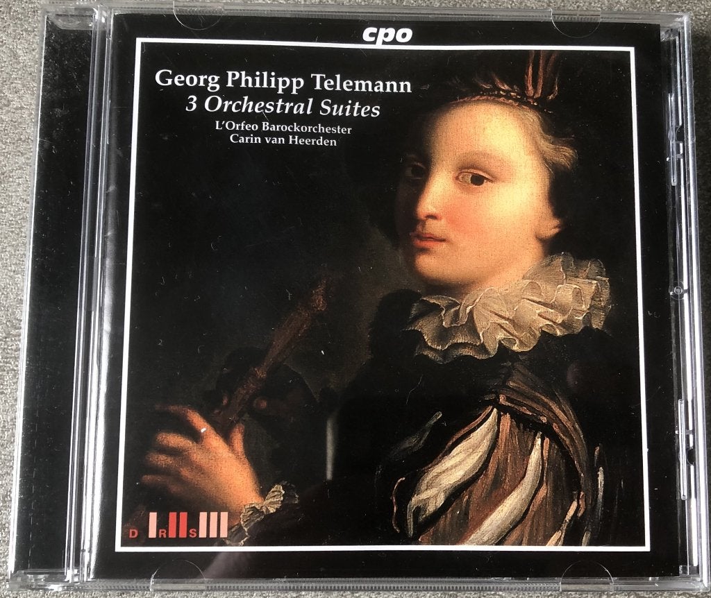 TELEMANN - 3 ORCHESTRAL SUITES - L'ORFEO BAROCKORCHESTER-CD, Ophalen of Verzenden, Barok, Zo goed als nieuw, Orkest of Ballet