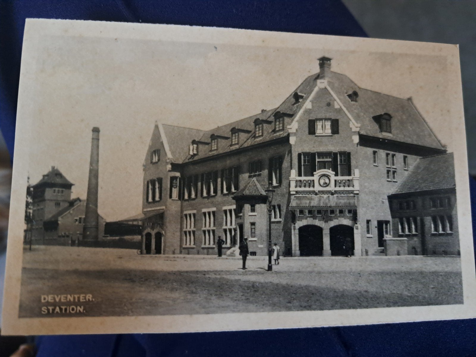 Deventer station, Verzamelen, Ansichtkaarten | Nederland, Ophalen of Verzenden, Voor 1920, Overijssel